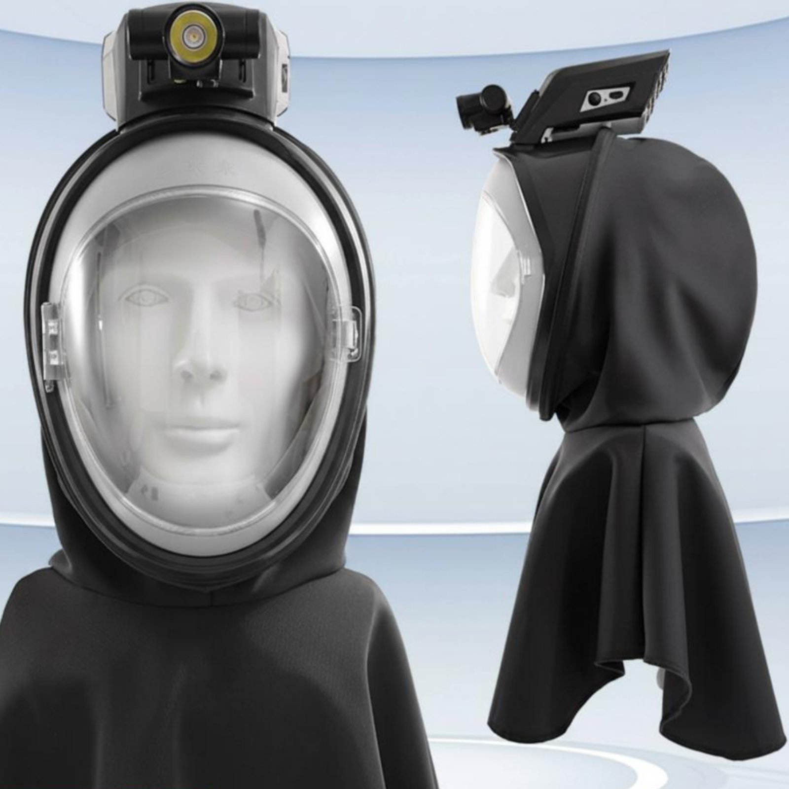Kn95 Respirator Mask - Respirator Pemurni Udara Bertenaga Listrik Anti