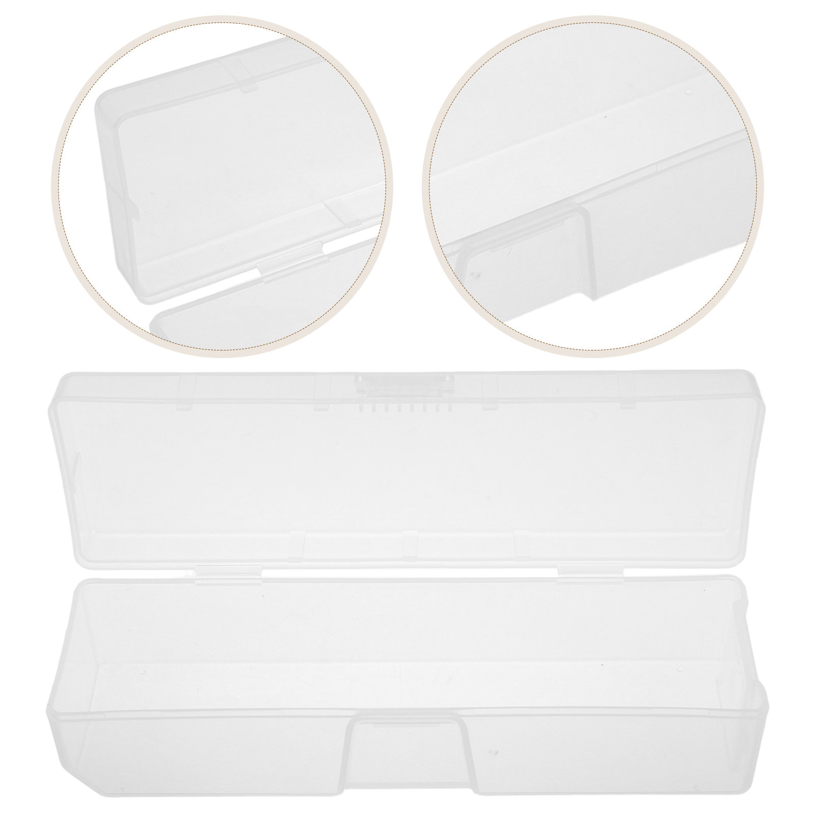 Mask Case Hard Shell - Kotak Penyimpanan Masker Snorkel Pelindung Transparan