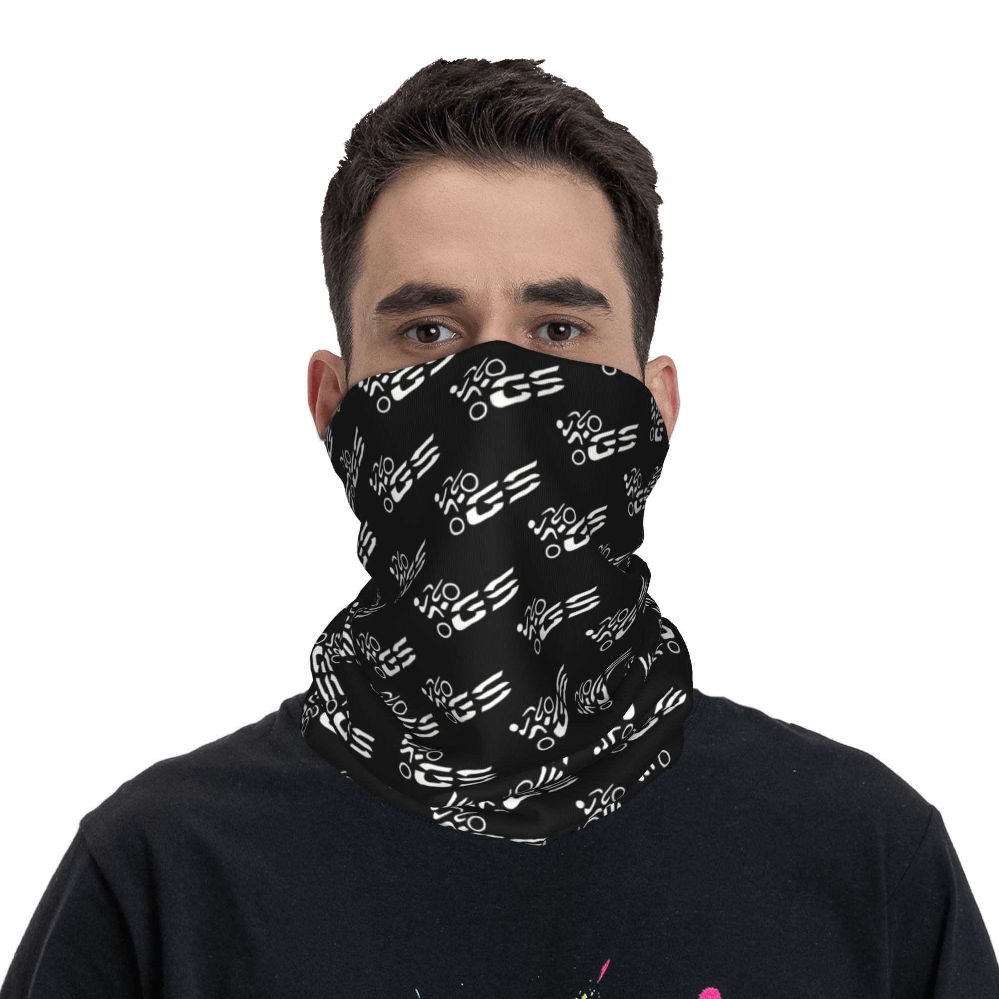 Neck Gaiter Face Cover - Bandana Moto GS Kustom Penghangat Leher