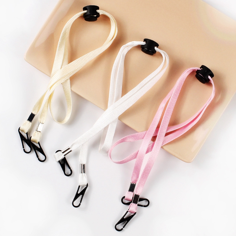 Mask Lanyard Adjustable - TEXU 1PC Tali Gantung Masker, Tali