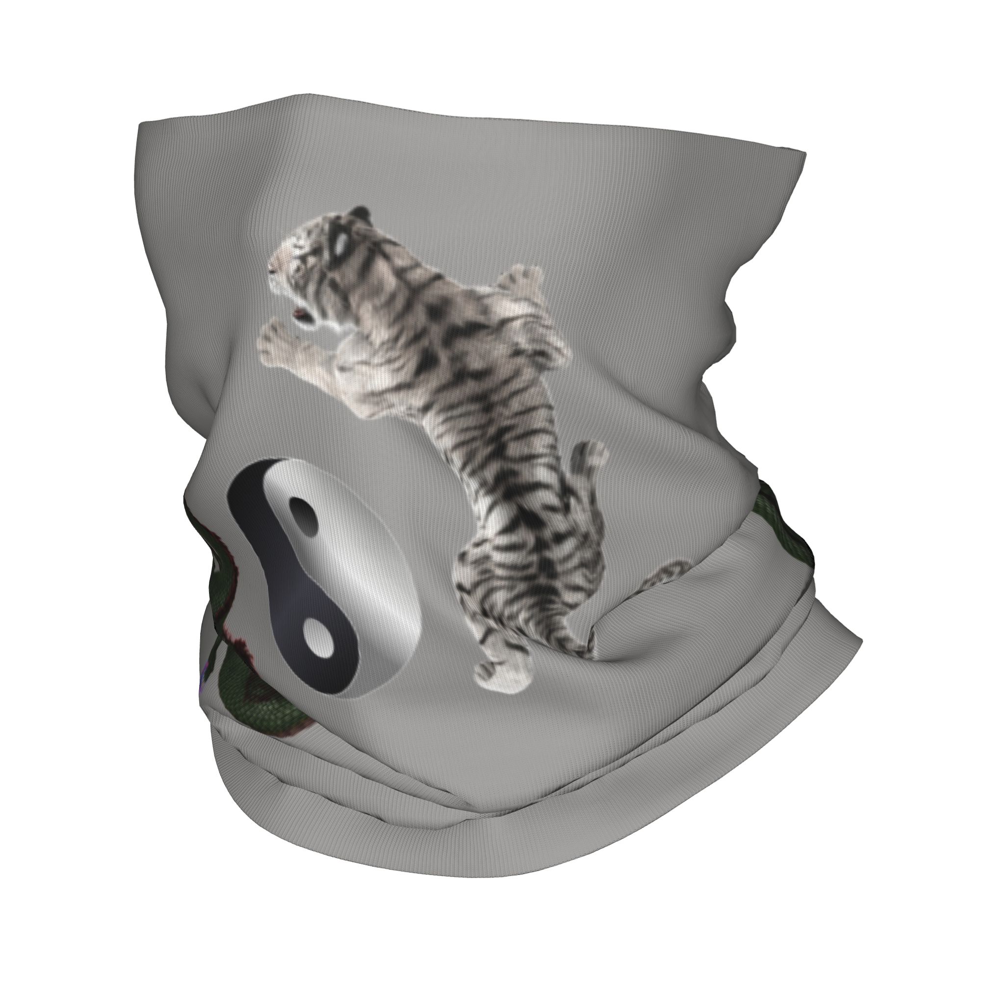 Neck Gaiter Face Cover - Bandana Seni Bela Diri Yin Yang