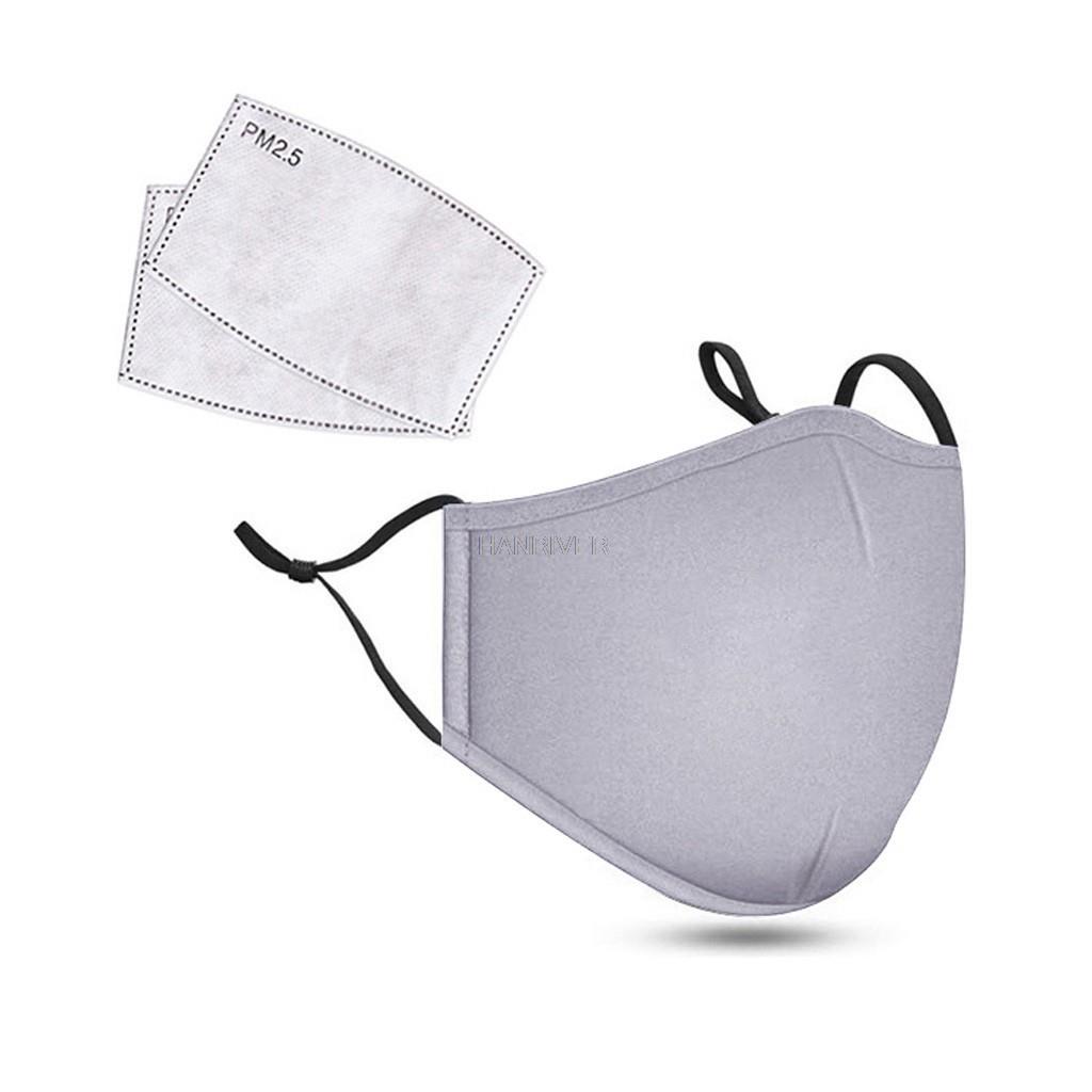 Masker Wajah Katun Masker Karb - Cloth Face Mask Washable ulasan dan harga
