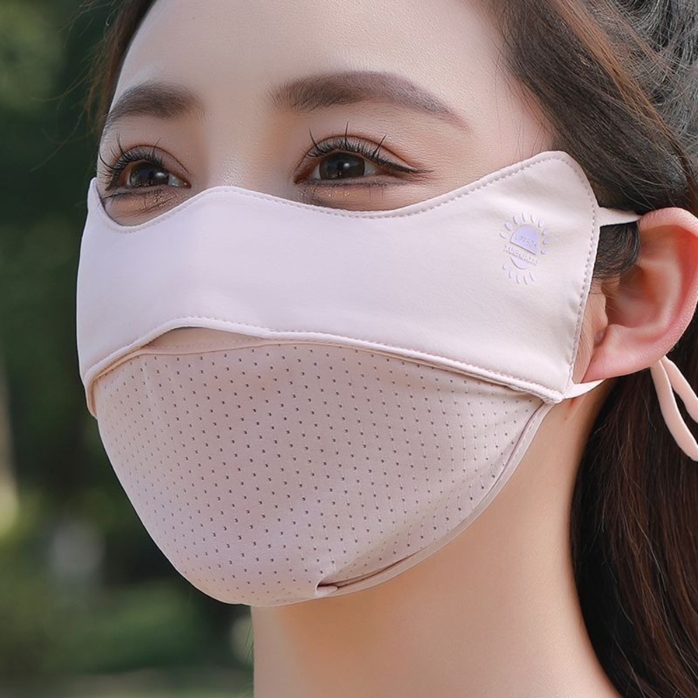 Masker Sutra Es Bernapas Baru, - Cloth Face Mask Washable ulasan dan harga