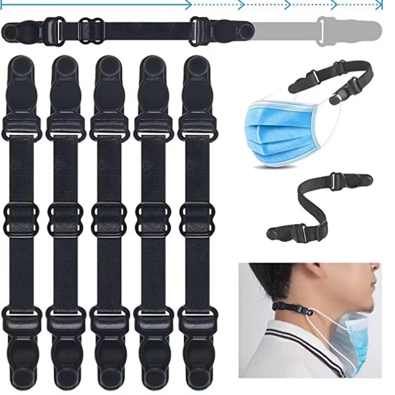 5 Buah Masker Dapat Disesuaika - Mask Lanyard Adjustable ulasan dan harga