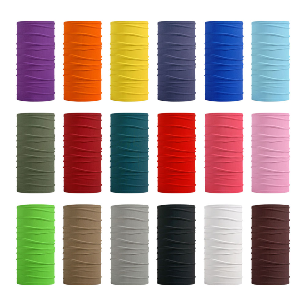 Bandana warna Solid tanpa keli - Neck Gaiter Face Cover ulasan dan harga