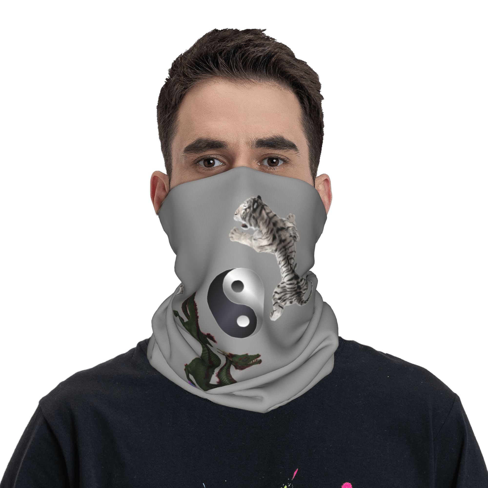 Bandana Seni Bela Diri Yin Yan - Neck Gaiter Face Cover ulasan dan harga