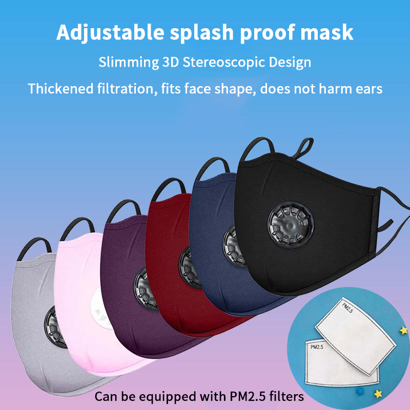 Masker Debu PM2.5 Anti Polusi  - Cloth Face Mask Washable ulasan dan harga